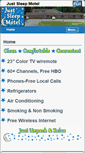 Mobile Screenshot of justsleepmotel.com